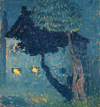アレクセイ・ペトロヴィッチ・ボゴリュボフ Painting - 森の中の別荘 1903年 アレクセイ・フォン・ヤウレンスキー